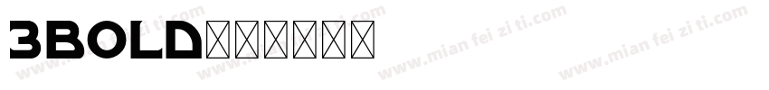3bold字体转换
