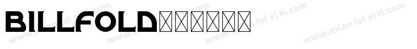 Billfold字体转换