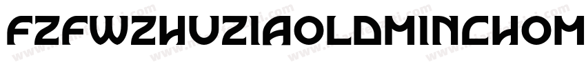 FZFWZhuZiAOldMinchoM字体转换