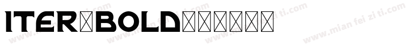 iter-bold字体转换