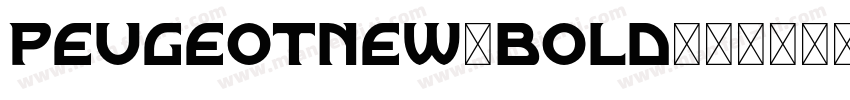 peugeotnew-bold字体转换