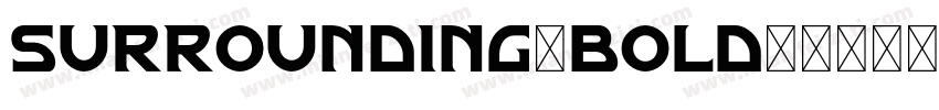 surrounding-bold字体转换