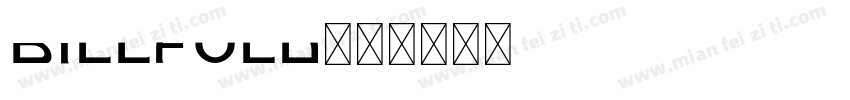 Billfold字体转换