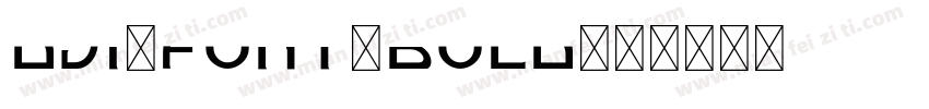 DJI-font-bold字体转换