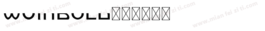 Wuinbold字体转换