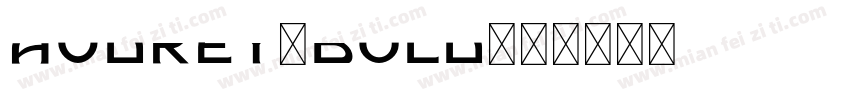 audrey-bold字体转换