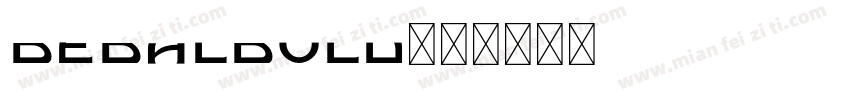 bebalbold字体转换