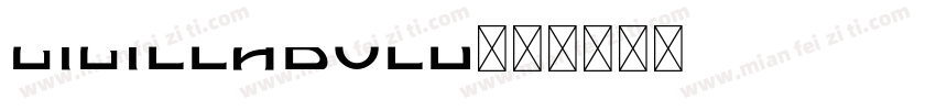 gigillabold字体转换