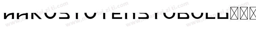 hakusyutensyobold字体转换