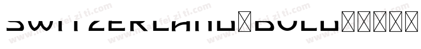 switzerland-bold字体转换