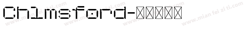 Chlmsford字体转换