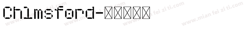 Chlmsford字体转换