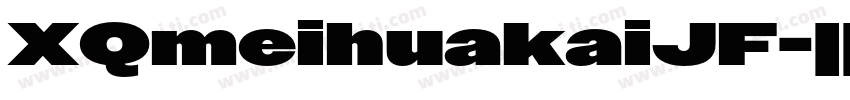 XQmeihuakaiJF字体转换