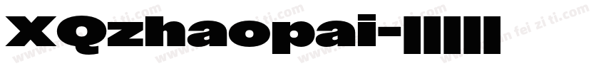 XQzhaopai字体转换