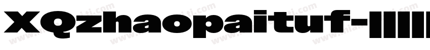 XQzhaopaituf字体转换