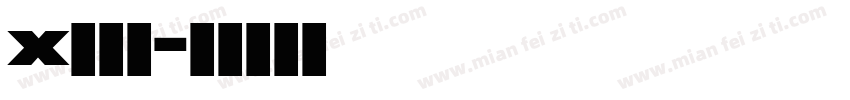 x西门子字体转换