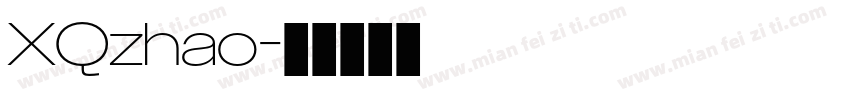 XQzhao字体转换