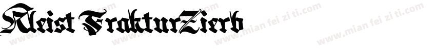 Kleist-FrakturZierb字体转换
