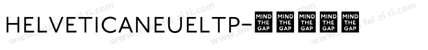 helveticaneueltp字体转换