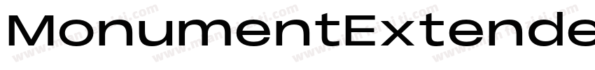 MonumentExtended-Nor字体转换