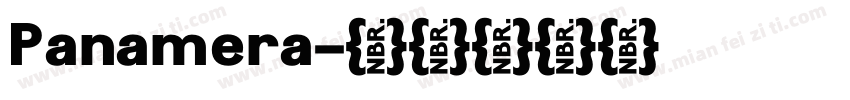 Panamera字体转换