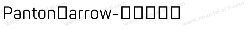 PantonNarrow字体转换