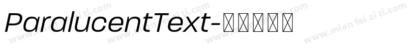 ParalucentText字体转换