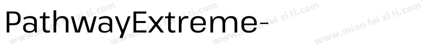 PathwayExtreme字体转换