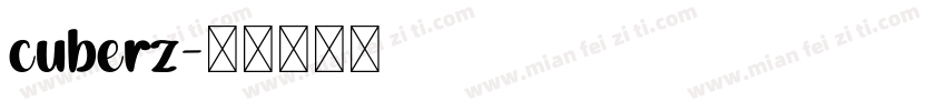 CuberZ字体转换