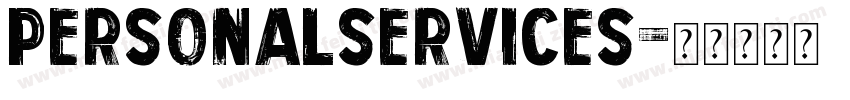 personalservices字体转换