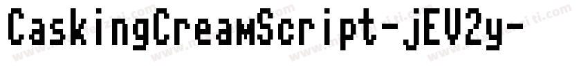 CaskingCreamScript-jEV2y字体转换