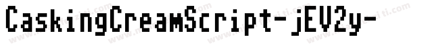 CaskingCreamScript-jEV2y字体转换