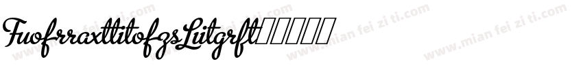 HoratioDLig字体转换