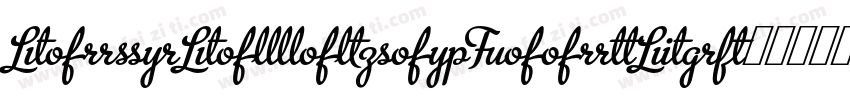 MorshMollowDopHoortLig字体转换