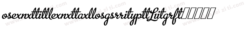 SentimentalScriptLig字体转换