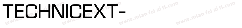 TechnicExt字体转换