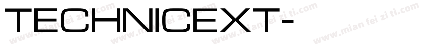 TechnicExt字体转换