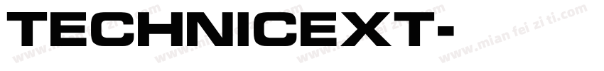 TechnicExt字体转换