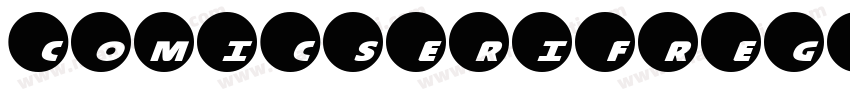 COMICSERIFREGULAR字体转换