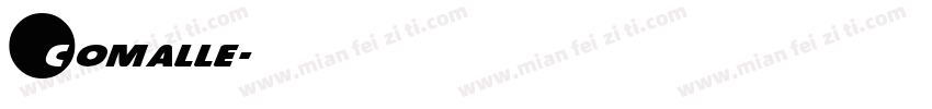 Comalle字体转换