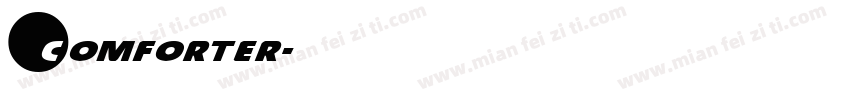 Comforter字体转换
