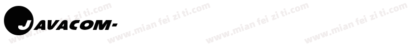 Javacom字体转换
