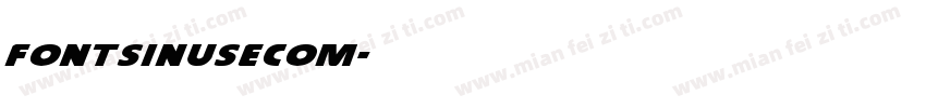 fontsinusecom字体转换
