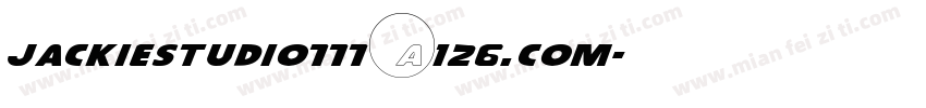 jackiestudio777@126.com字体转换