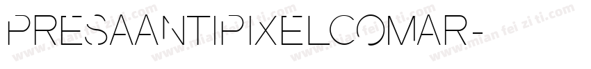 PresaAntipixelcomar字体转换