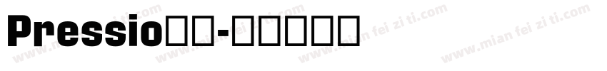 Pressio字体字体转换