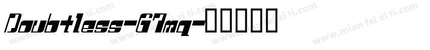 Doubtless-G7mq字体转换