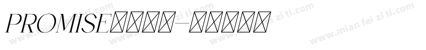 promise免费下载字体转换