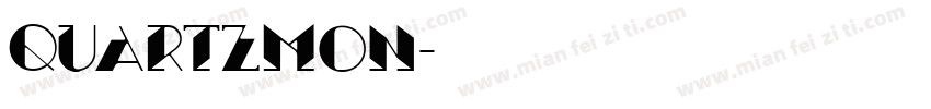 QuartzMon字体转换