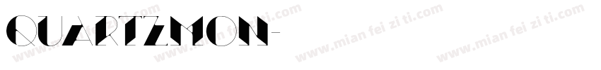 QuartzMon字体转换
